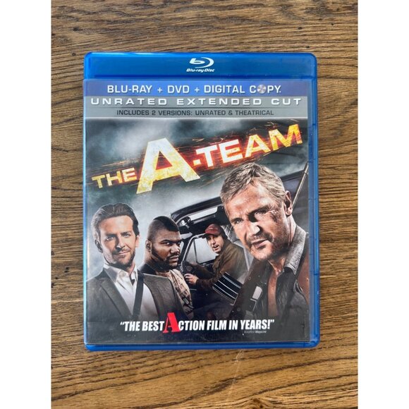 The A-Team Blu-Ray DVD Digital 2010 Action Film Liam Neeson Bradley Cooper Used - Picture 1 of 5